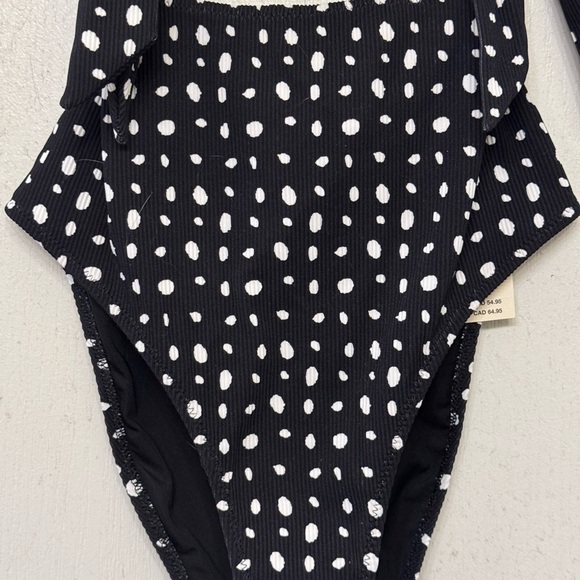 Aerie Pique Scoop Cut Out 1 pc Swimsuit - Picture 11 of 11